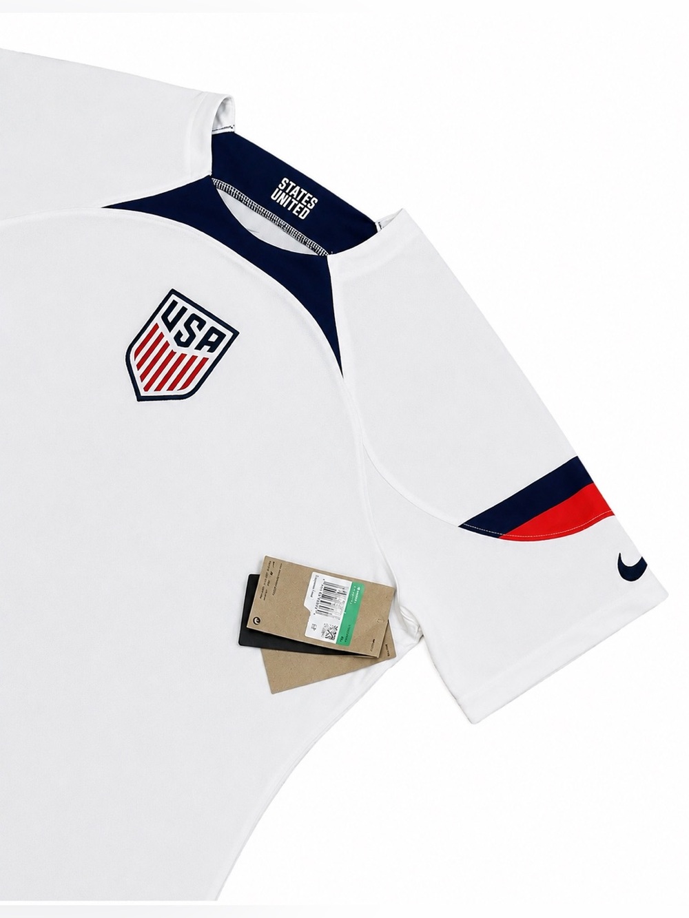 NWT US Women USWNT USA Women National Team 22-23 White Home Soccer Jersey XL - Picture 5 of 10